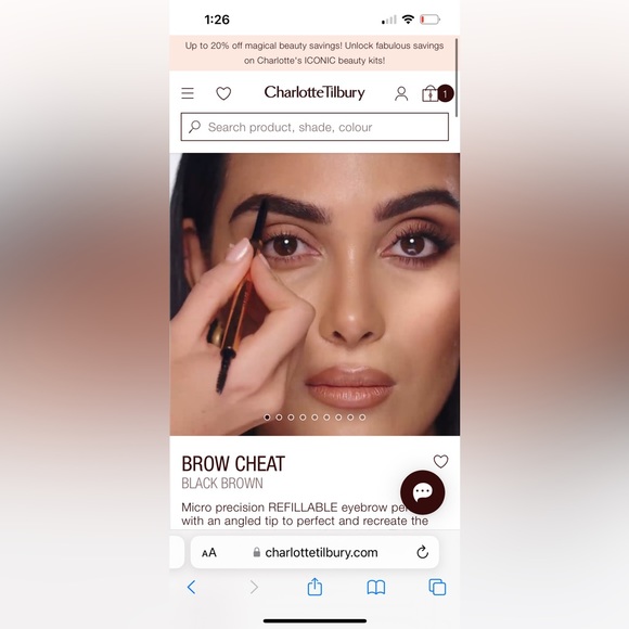 CHARLOTTE TILBURY
Brow Cheat Refillable Hair-Like Eyebrow Pencil- New* - Picture 2 of 4